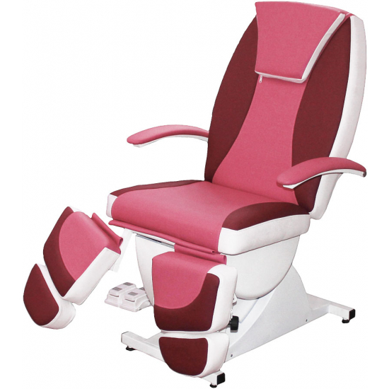 Педикюрное косметологическое кресло &laquo;Нега&raquo; (электропривод, 5 моторов) (высота 620 - 1000мм)